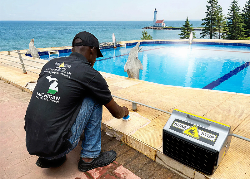 Safe Step Michigan Non-Slip Floor Treatment